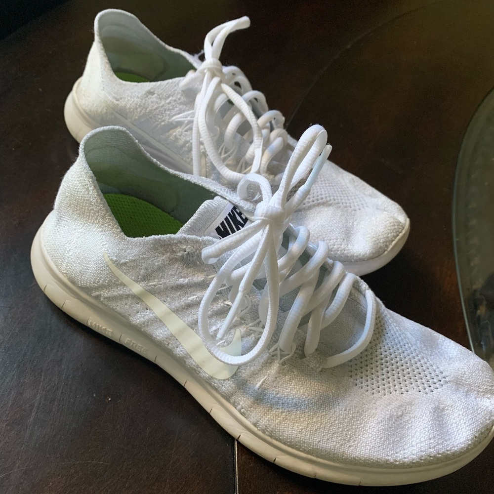 Nike Free Run white 🏃‍♀️ Size 6 1/2